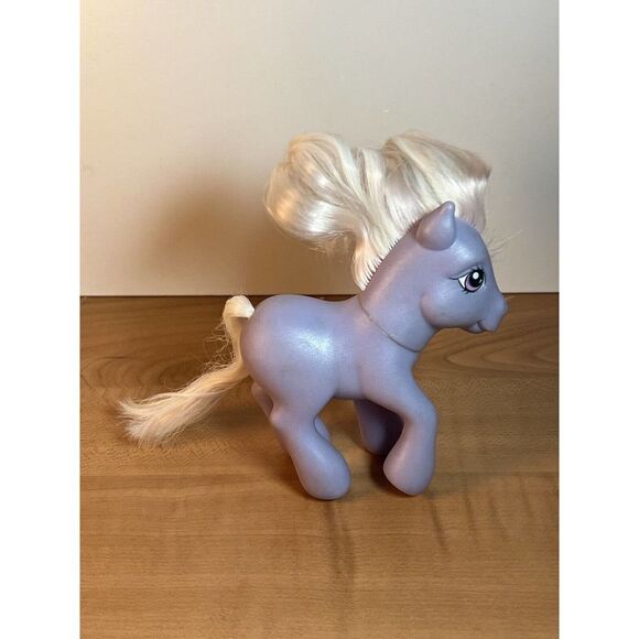 Yesterdaisy My Little Pony MLP G3 2002 Purple Flower - Picture 5 of 7